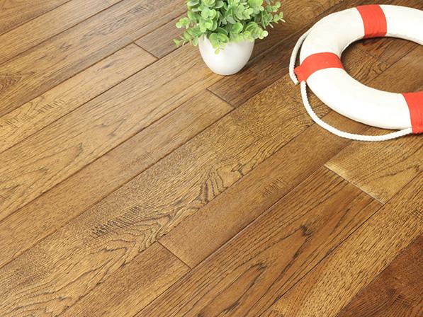 山核桃乱尺棕黄色仿古香蕉色视频 山核桃棕黄仿古香蕉色视频